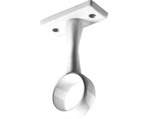 Schrankrohr Mittelträger Ø 20 mm weiß, 1 Stück