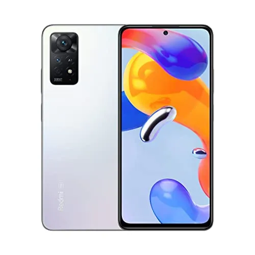 Xiaomi Redmi Note 11 Pro 5G - 6GB+128GB Polar White Smartphone - Handy mit 108-Megapixel-Triple-Kamera für beeindruckende Fotos und 5G Unterstützung. Genießen Sie ein 6,67 Zoll FHD+ AMOLED Display und 67W Schnellladung für grenzenlose Nutzung.