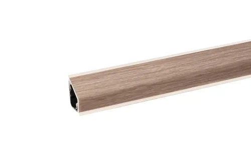 Wandanschlußsystem 63,5 cm, 24 x 16 mm, Eiche Sanremo Sand