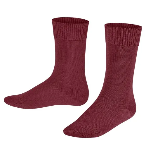 Falke Tagessocke Comfort Wool (hautschmeichelnde Baumwolle) weinrot Kinder - 1 Paar, Größe: 35-38