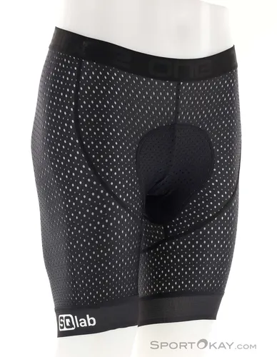 SQ-lab Herren ONE10 2.0 Unterhose mit Sitzpolster (Größe XL, schwarz)