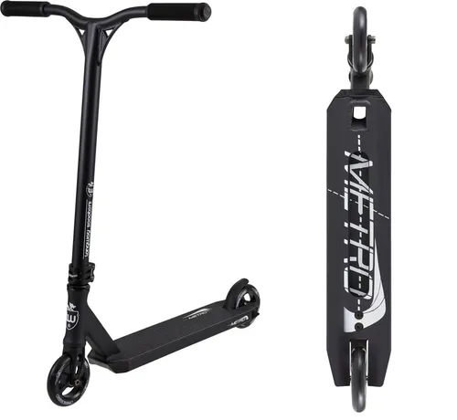 Longway Metro Stunt-Scooter - Leichter Trick Roller für Park und Tricks - Cityroller & Kickboards, extrem leichter Stunt-Scooter mit nur 3,2 kg, ideal für Tricks und Fahrspaß im Skatepark.