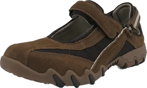 Allrounder Niro Damen Slipper in Braun - Größe 39 EU - Sportliche Slipper für Damen mit einzigartigem Laufkomfort und trendigen Designs. Hochwertige Materialien machen die Allrounder Niro zum idealen Begleiter für jeden Anlass.
