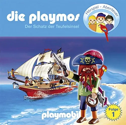Die Playmos - Der Schatz der Teufelsinsel,1 Audio-CD: Hörspiel-Abenteuer