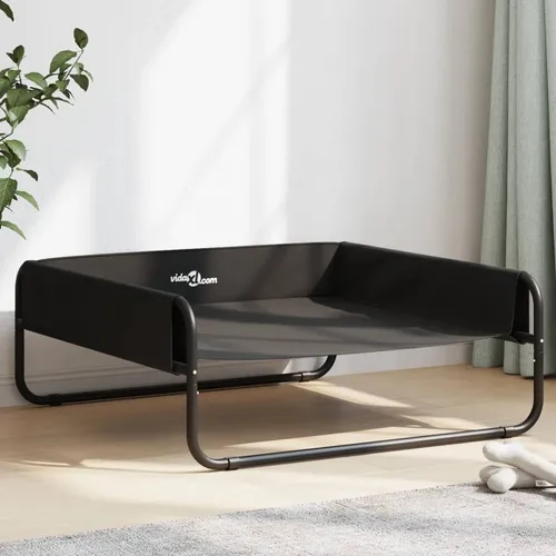 vidaXL Hundebett, Outdoor Erhöhtes Haustierbett - Hundebetten: Komfortable und praktische Hundeliege aus langlebigem Oxford-Gewebe mit stabilem Stahlgestell, ideal für drinnen und draußen.