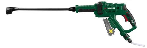 Produktbild PARKSIDE® 20 V Akku-Druckreiniger »PDRA 20-Li D4« – Flexibel und Mobil
