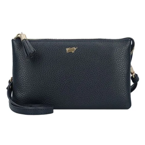 Braun Büffel HANNA Umhängetasche navy - Gürteltasche aus hochwertigem genarbtem Leder mit zeitlosem Design, feiner Lederquaste und drei Tragevarianten – ideal für jede Alltagssituation.