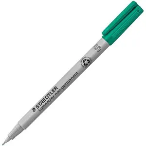 Staedtler Folienschreiber Lumocolor 311-5, non permanent, Strichbreite 0,4mm, grün