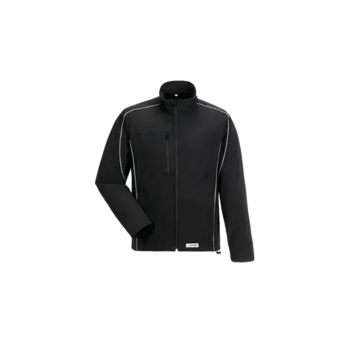 Planam Outdoor Twilight Softshelljacke 5XL - Herren Softshelljacke in Schwarz, wind- und wasserabweisend für optimale Bewegungsfreiheit und Komfort bei Outdoor-Aktivitäten.