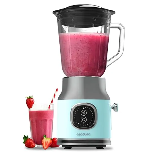 Cecotec Standmixer RetroTwist Blue 800W in blau von Cecotec