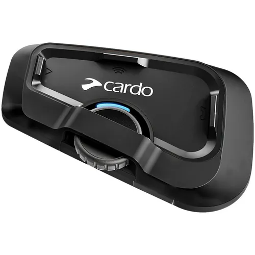 CARDO Bluetooth Freecom 2X Solo - Kostenloses Motorrad-Gegensprechanlagen-Kit, perfekte Kommunikation für Biker unterwegs