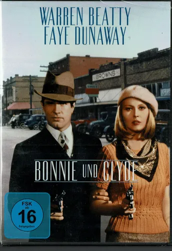 Bonnie und Clyde - Warren Beatty, Faye Dunaway, Gene Hackman - DVD Neu