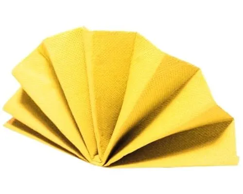 VEPATIM 100 Servietten DekoStar 38 x 38 cm gelb