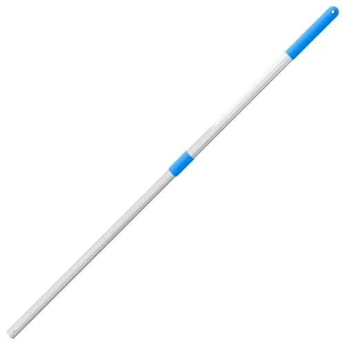 vidaXL Teleskopischer Heugabel-Stiel mit Gummigriff - Praktischer Ersatzstiel für Heugabeln, aus robustem Stahl gefertigt. Verstellbare Länge und rutschfester Griff sorgen für komfortable Handhabung bei der Gartenarbeit.