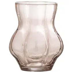 Bloomingville Tava Vase, Rose, Glas in pink von Bloomingville