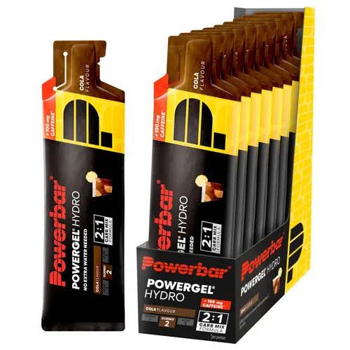 PowerGel Hydro von PowerBar - Ideal für Sportler: Das PowerGel Hydro bietet eine flüssige Konsistenz, die kein Nachtrinken erfordert. Es versorgt dich effizient mit hochwertigen Kohlenhydraten im 2:1 Verhältnis und enthält 100 mg Koffein für mehr Konzentration.