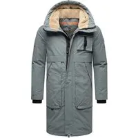 Stone Harbour Herren Outdoorjacke Cyriaan mit Teddyfellkapuze - Die Cyriaan Winterjacke von Stone Harbour vereint wetterfestes Design mit hohem Tragekomfort. Die gefütterte Kapuze und praktische Taschen sorgen für Funktionalität und Wärme in der kalten Jahreszeit.