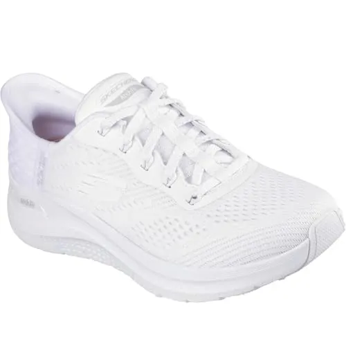 SKECHERS ARCH FIT 2.0 SLIP-INS Weiß - Sneaker für Damen mit Air-Cooled Memofußbett und Fersenkissen für höchsten Komfort. Ideal für aktive Routinen und stylische Auftritte.