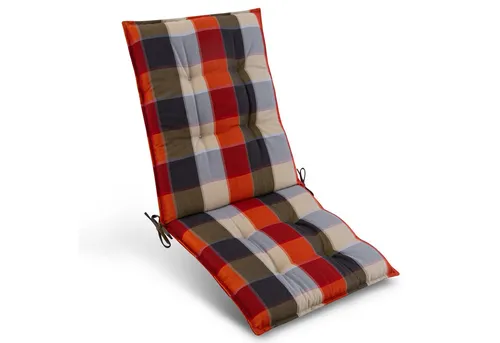 Beautissu Polsterauflage Sun-NL 105x50x8cm - Hochwertige Niedriglehner Auflage für Gartenmöbel, sorgt mit PU-Schaum-Füllung und 1 cm vernähtem Stehsaum für maximalen Sitzkomfort und Haltbarkeit.