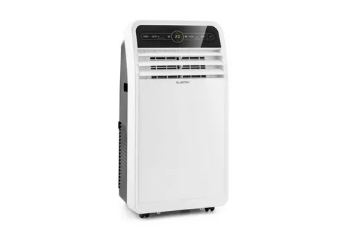 Klarstein Mobile Klimaanlage 4-in-1 - 12000 BTU - Klimaanlage mit Ventilator, Luftentfeuchter und Nachtmodus. Ideal für Wohnungen und Büros, mobil und leise mit nur 56 dB.