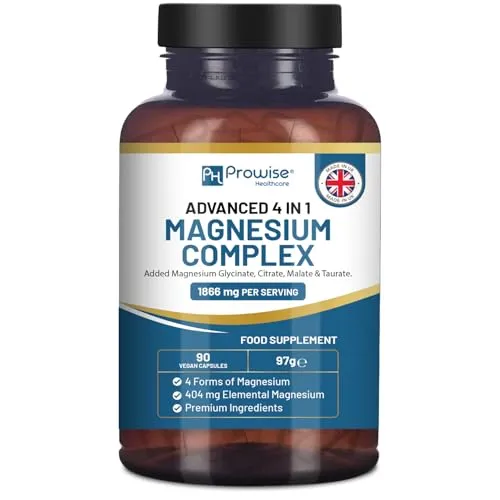Magnesiumglycinat-Komplex 4 in 1 – 2000 mg pro Portion