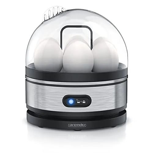 Arendo Sevencook Eierkocher 400 W – Edelstahl Design für 1-7 Eier