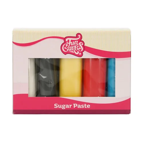 FunCakes Fondant Multipack Primary 5 x 100 g von FUNCAKES