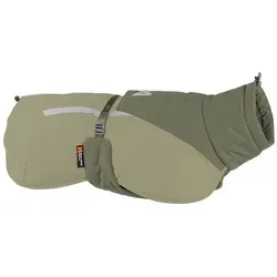Non-stop dogwear Hundejacke GLACIER Wool Jacket 3.0 green, Hält Deinen Hund an kalten und nassen Tagen warm grün 70