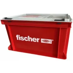 Handwerker Koffer Groß L-boxx, Rot 40x30x22 Cm - Leer - - Fischer
