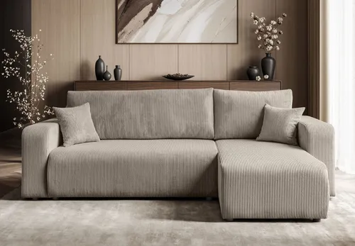 Lookway Ecksofa PRESTIGE L-Form Couch mit Bettfunktion von Lookway