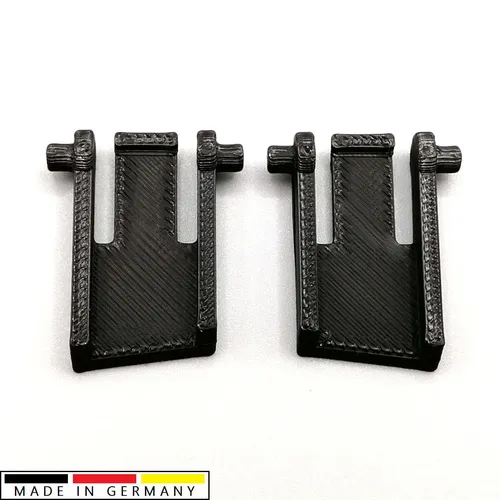 Paar Ersatz Tastaturfüße passend für Logitech G15 - in schwarz Tastatur 1