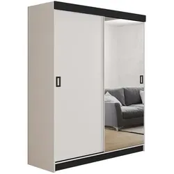 Kier Furniture Schiebetürenschrank in Weiß