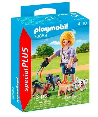 Figures set Special Plus 70883 Dog Sitter Playmobil 4008789708830