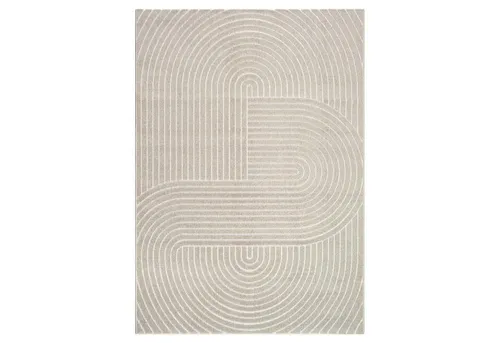 Novel Chic Tenerife Plus Beige Teppich 160x220 cm - Rechteckiger Outdoorteppich in Beige, pflegeleicht, für Innen- und Außenbereiche geeignet, mit OEKO-TEX®-Zertifizierung und ideal für Fußbodenheizung.