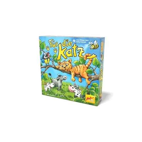 Zoch 601105158 - Für die Katz, lustiges Teamwork-Geschicklichkeitsspiel für 2 bis 5 Spieler, fördert Kommunikation und Vertrauen beim Retten der Katzen