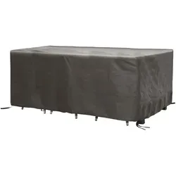 LC Garden Schutzhülle für Dining Sets L grau 310x180x115cm - Sitzgruppen-Schutzhüllen, optimaler Schutz für Ihre Gartenmöbel vor Witterungseinflüssen, 100% wasserabweisend und UV-beständig, aus 100% recycelbarem PP-Multifilament gefertigt.