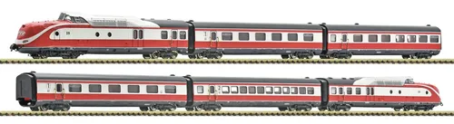 Fleischmann 7760010 6tlg Dieseltriebzug VT601 Max Liebermann DR Ep.IV, N analog
