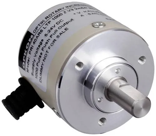 Opkon Inkremental Drehgeber MRI 40A - Sensor für präzise Positionsbestimmung, magnetisch mit Klemmflansch, ideal für industrielle Anwendungen.