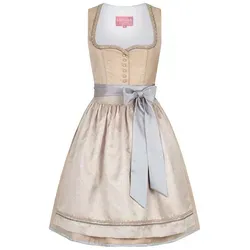 Krüger Dirndl Millefoglie 60cm Beige von Krüger