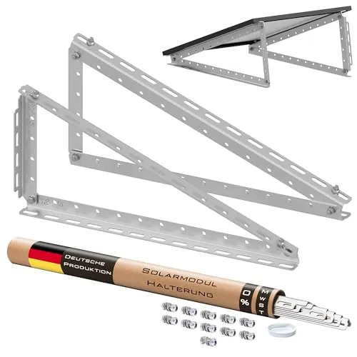 2x Solarmodul Halterung