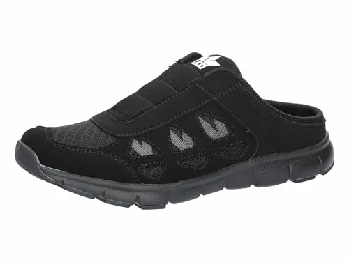 Brütting Unisex Spiridon Sabot Clogs, schwarz/Weiss, 43EU von Brütting