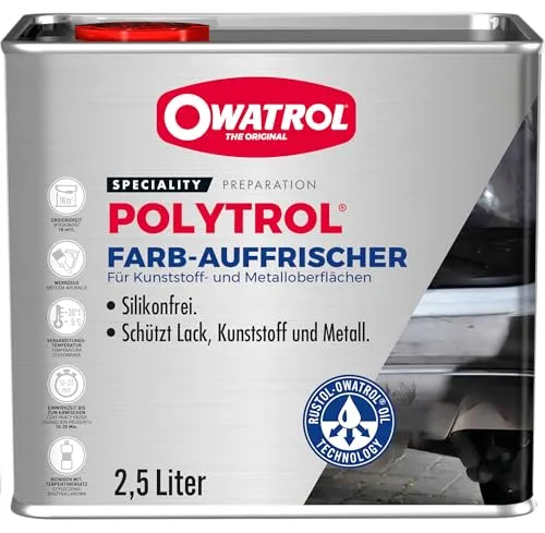 OWATROL Polytrol - Kunststoffauffrischer für Autos - Reinigungsmittel zur Auffrischung und Pflege von Kunststoffoberflächen, sorgt für langanhaltenden Schutz und neuen Glanz.