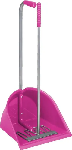 Kerbl Mistboy Mistkübel – Pink, 75 cm - Robuster Mistkübel aus Kunststoff/Metall, ergonomisch und ideal für Boxennachlese oder Pferdetransporter. Hochwertige Verarbeitung für langlebigen Einsatz im Stall.