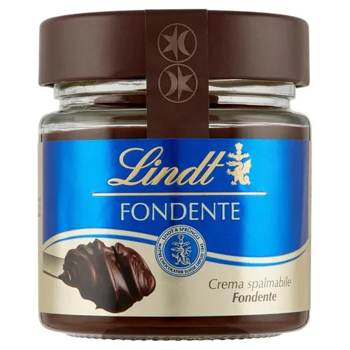 Lindt Crema Spalmabile Fondente Streichcreme aus Dunkler Schokolade 200g