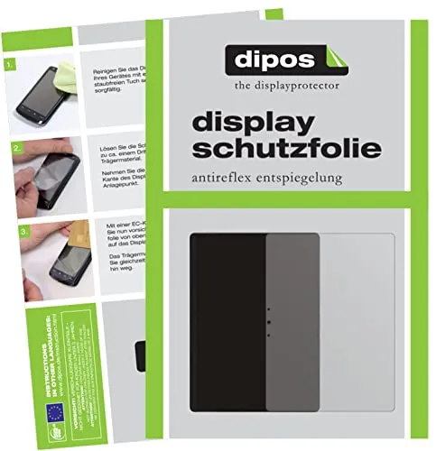 dipos I 2X Schutzfolie matt kompatibel mit Microsoft Surface Pro 8 13 Zoll Folie Displayschutzfolie