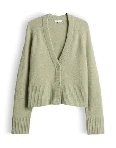 OPUS Damen Strickjacke DASSI Regular Cardigan aus Alpaka Wollmix - Strickjacke für Damen aus hochwertigem Alpaka Wollmix, ideal für Büro und Freizeit. Mit ihrem zeitlosen Design und der lockeren Passform ist sie der perfekte Begleiter für stilvolle Outfits.