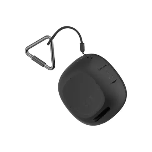 SPC Sound Go - Tragbarer Bluetooth Lautsprecher mit Karabiner - Tragbare Bluetooth-Lautsprecher mit 24 Stunden Akkulaufzeit, wasserdicht nach IPX7 und True Wireless Stereo für besten Klang überall.