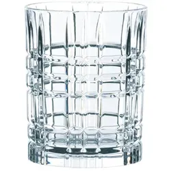 Nachtmann Whiskyglas 104370, Kristallglas weiß in schwarz von Nachtmann