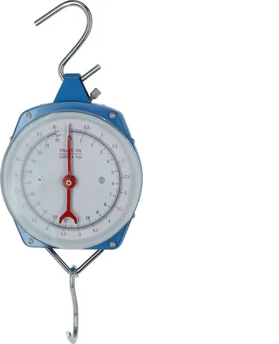 Kerbl Kofferwaage Zeigerschnellwaage, 25 kg, Farbe blau, 291411