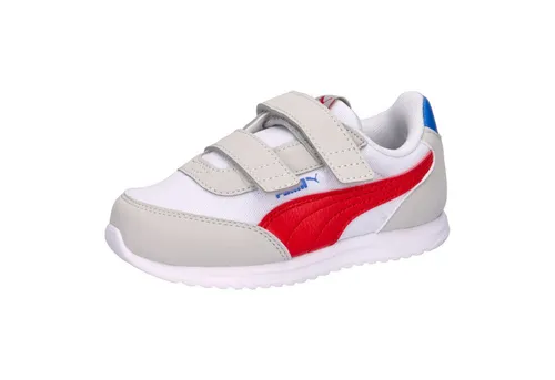 Puma R78 Lightwind V Inf Sneakers für Kinder - Retro-Sneaker mit dämpfender SoftFoam+ Einlegesohle für optimalen Komfort und robuste Gummilaufsohle, ideal für aktive Kinder.